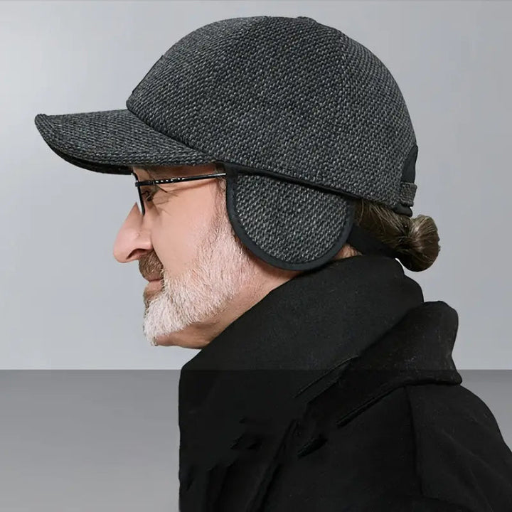 Luvikno | Vinter baseball cap med ørebeskyttere