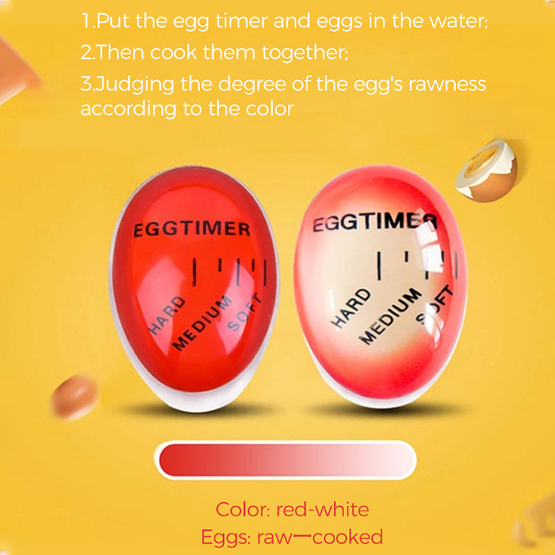 Fargeforandrende eggtimer | Luvikno