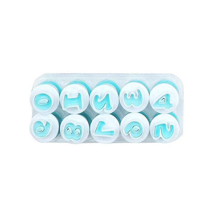 Alphabet Fondant Plunger Cutter | Luvikno