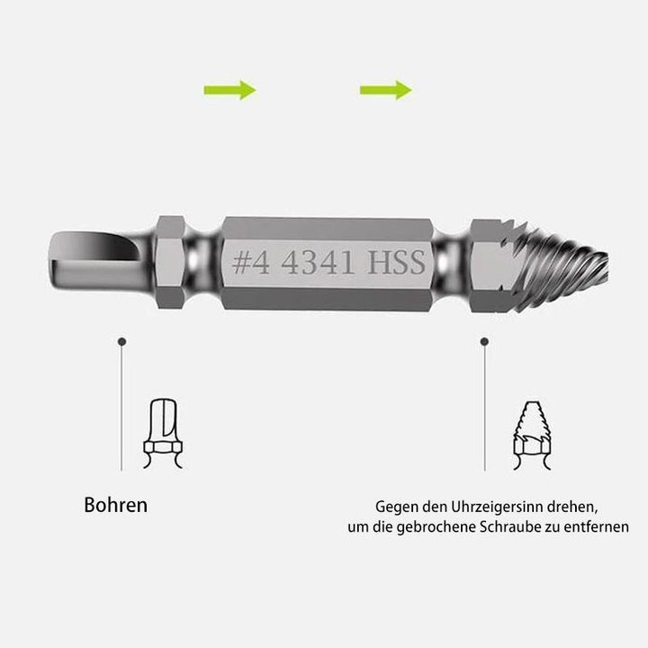 Dobbelt hode skrueuttrekker | Luvikno