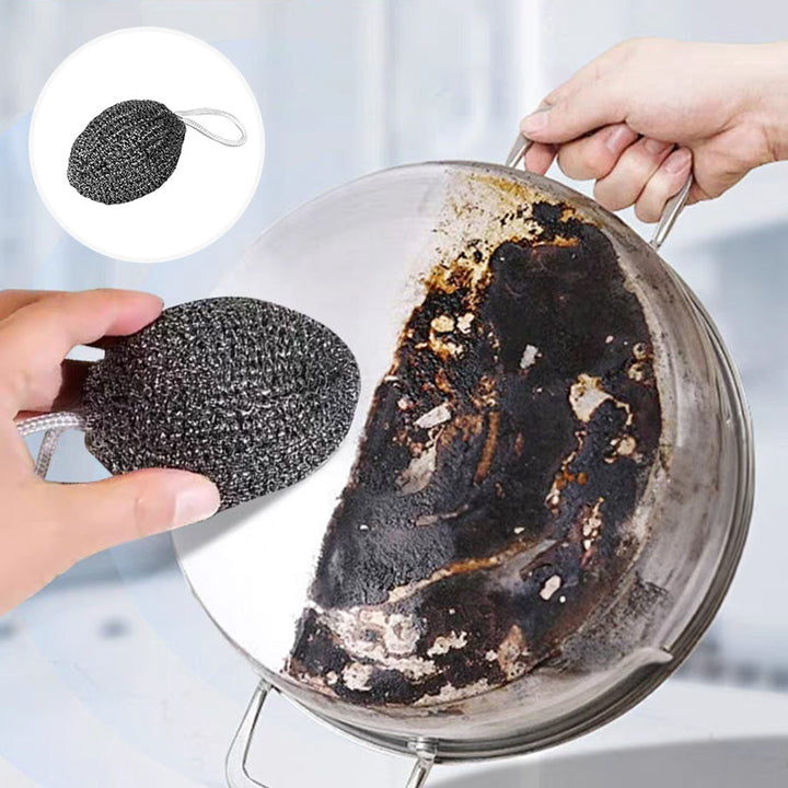 Wire dishwashing ball with carrying strap | Luvikno