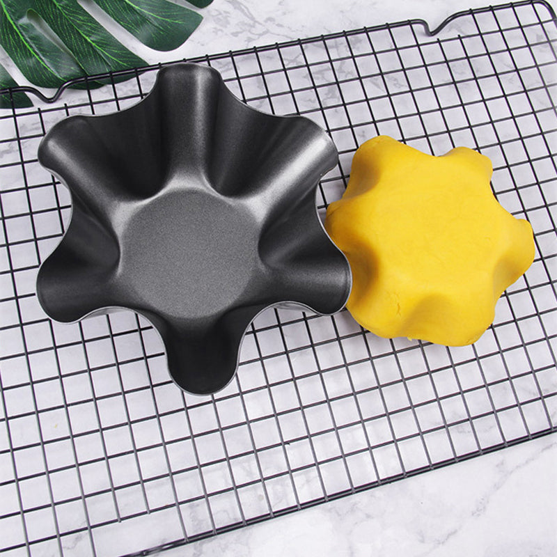 Petal Formet Karbonstål Baking Bowl | Luvikno