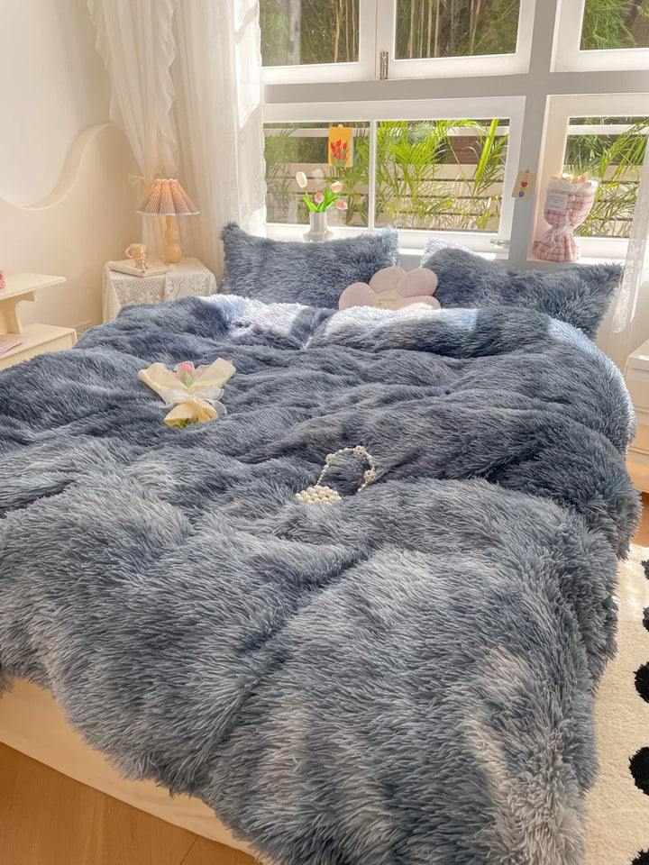 Luvikno | FluffCandy - Luksus langhåret dyneovertrekk for vintervarme