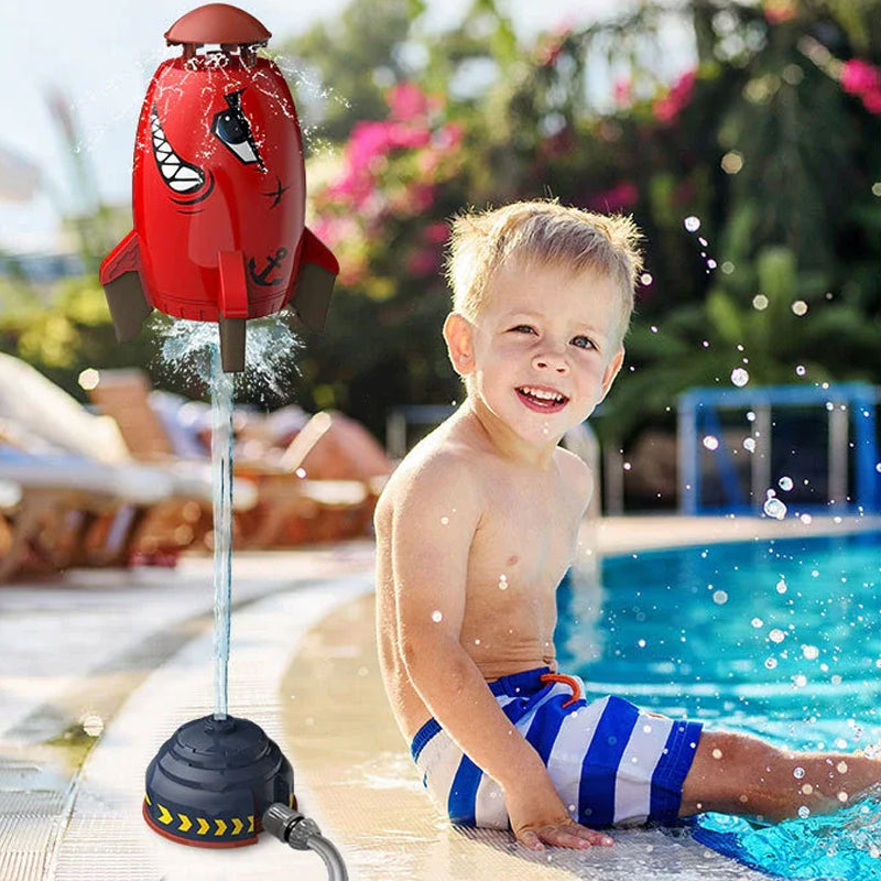 Sommerleketøy Rakett Sprinkler for Utebruk | Luvikno