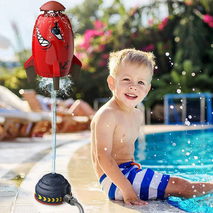 Sommerleketøy Rakett Sprinkler for Utebruk | Luvikno