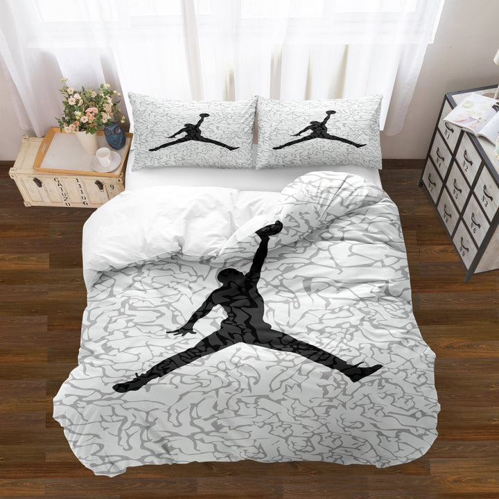 Luvikno | Sporty Luxury Basketball Duvet Cover Set - Ultimate Sleep Comfort