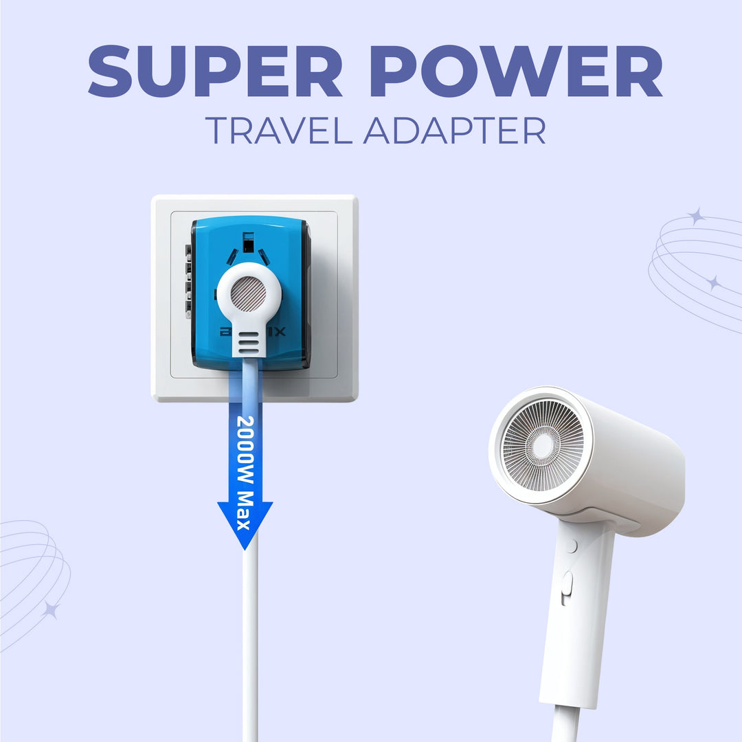 All-in-one Universal Travel Power Adapter Luvikno