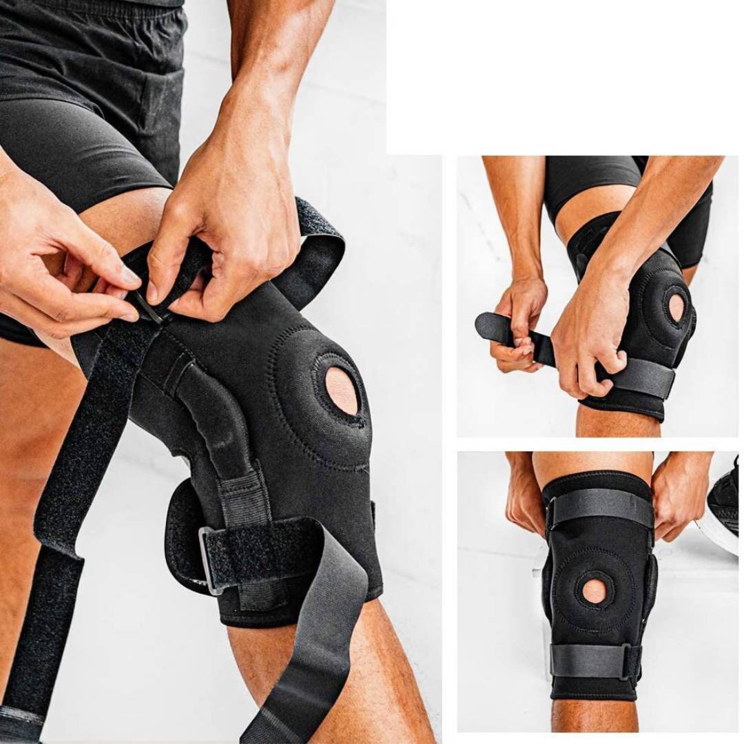 FlexGuard ACL Kneebind | Kneestøtte - Knestabilitet - Reduserer smerte og hevelse - Begrenset bevegelse - Beskytter kneet - Forbedrer restitusjon Luvikno