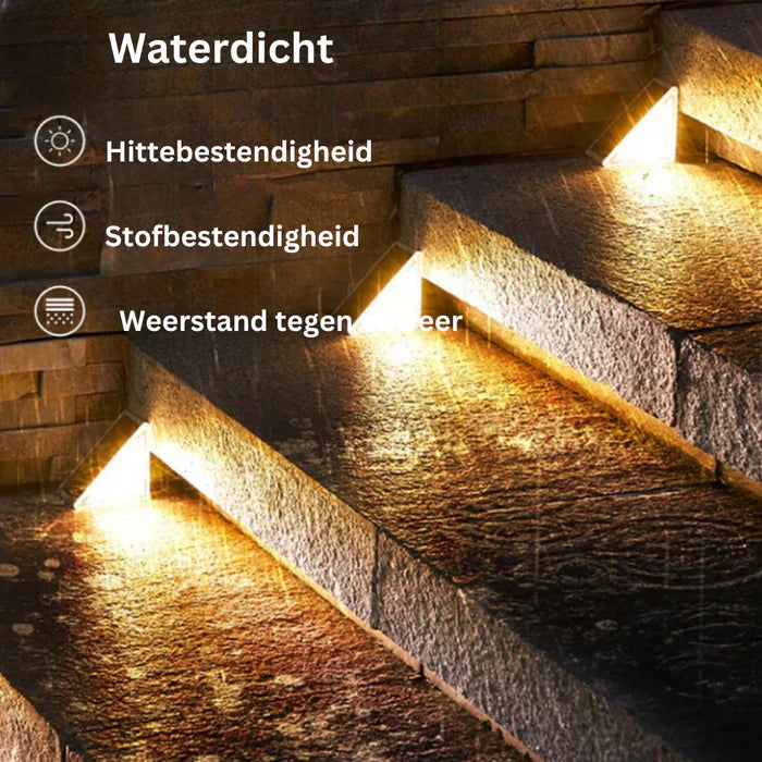 Stilige og moderne LED trappelys - StepBright | Luvikno