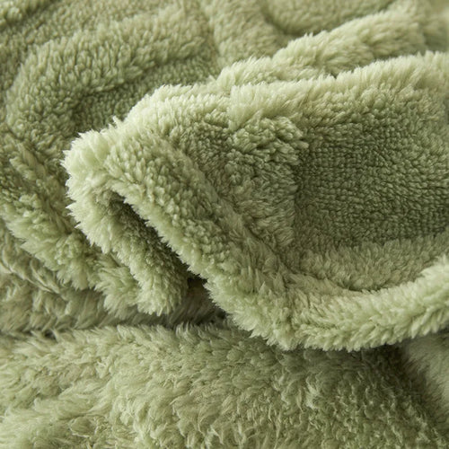 Luksus Lambswool TEppe for Soverom Luvikno