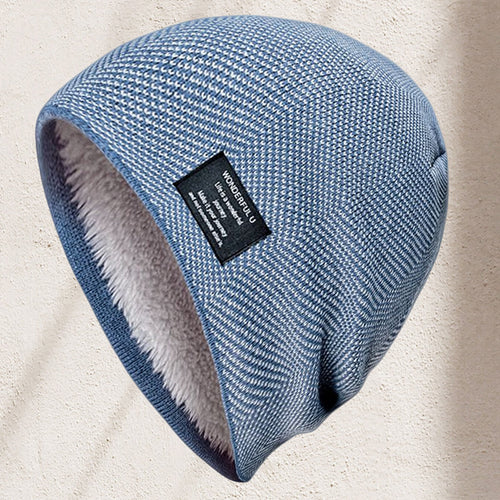 Luvikno | Vinter Utendørs Fleece Strikket Lue