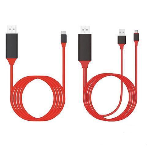 Fast-Link HDMI TV-kabel - Rød | Luvikno