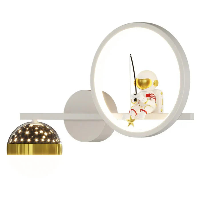 Vegglampe for barnerom - GlowNest | Luvikno