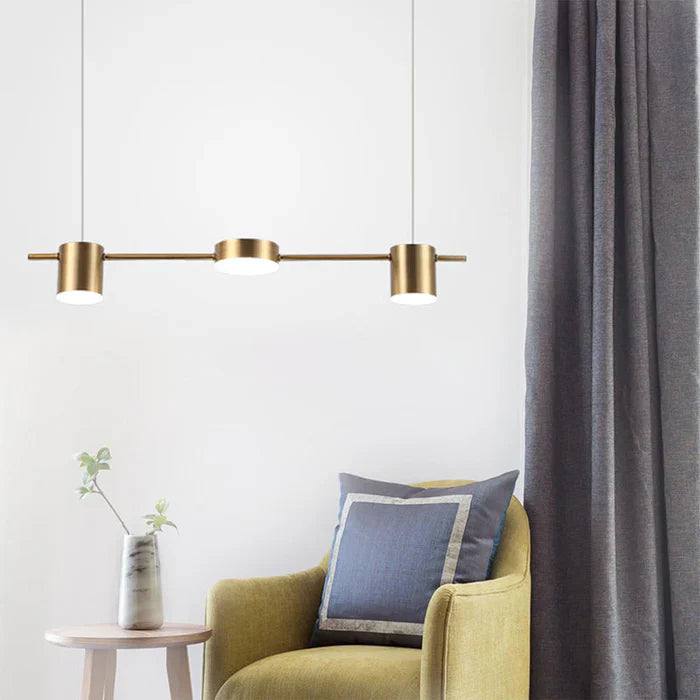AuraDrum – Elegant Aluminium Hengelampe for Stilfullt Interiør Luvikno