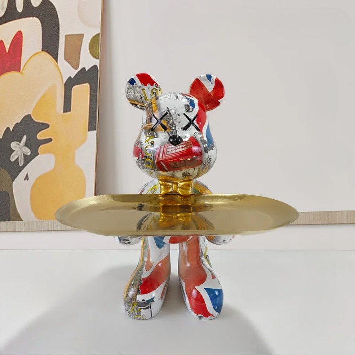 BearArt - Elegant Skulptur for Interiørdekorasjon Luvikno