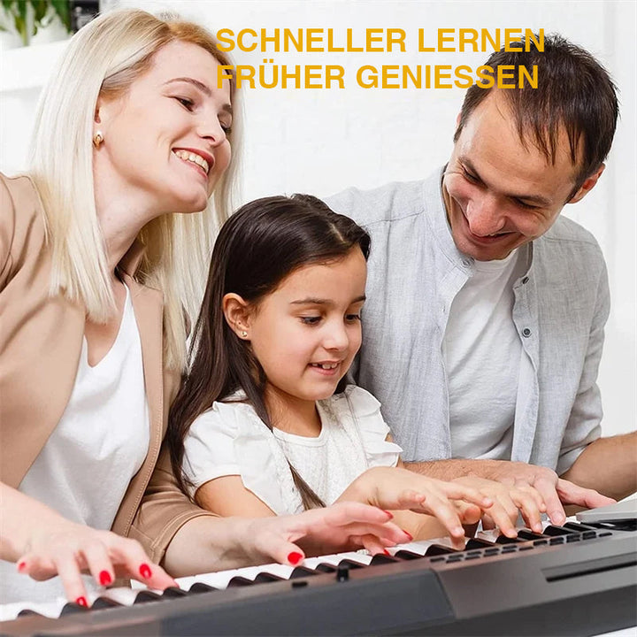 Luvikno | Avtagbare piano-tastatur notetiketter