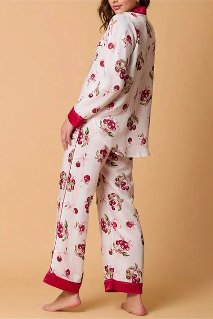 Luvik | Joulufestivaalinen raidallinen pyjama-setti