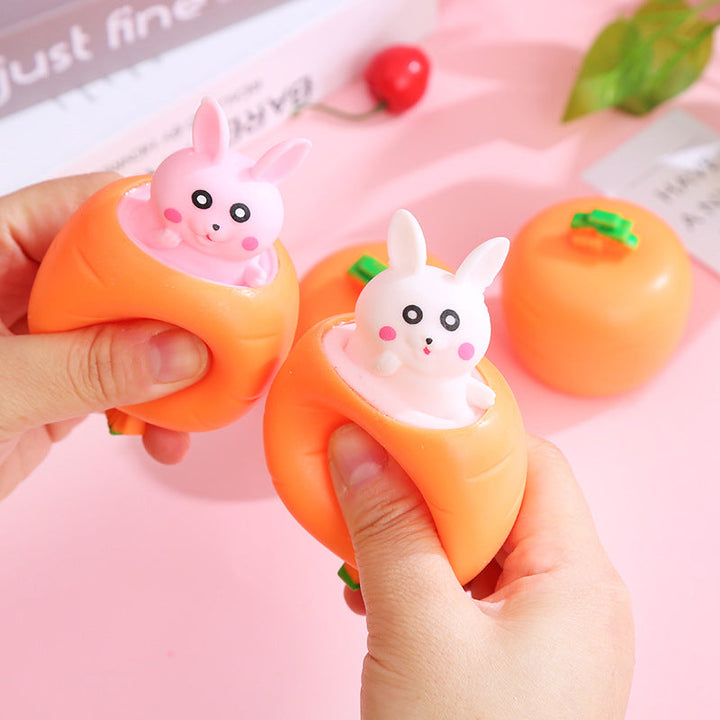 Squishy Toy Gulrot Dokke Luvikno