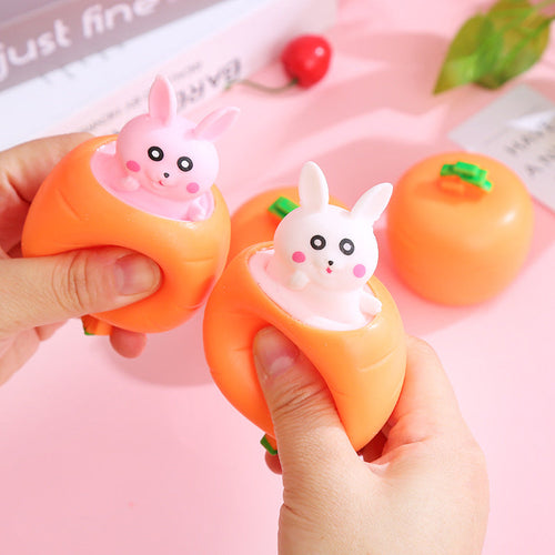 Squishy Toy Gulrot Dokke Luvikno