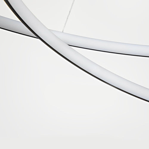 Moderne LED-lampe med dimmefunksjon – pendellampe for spisestue og stue | Luvikno