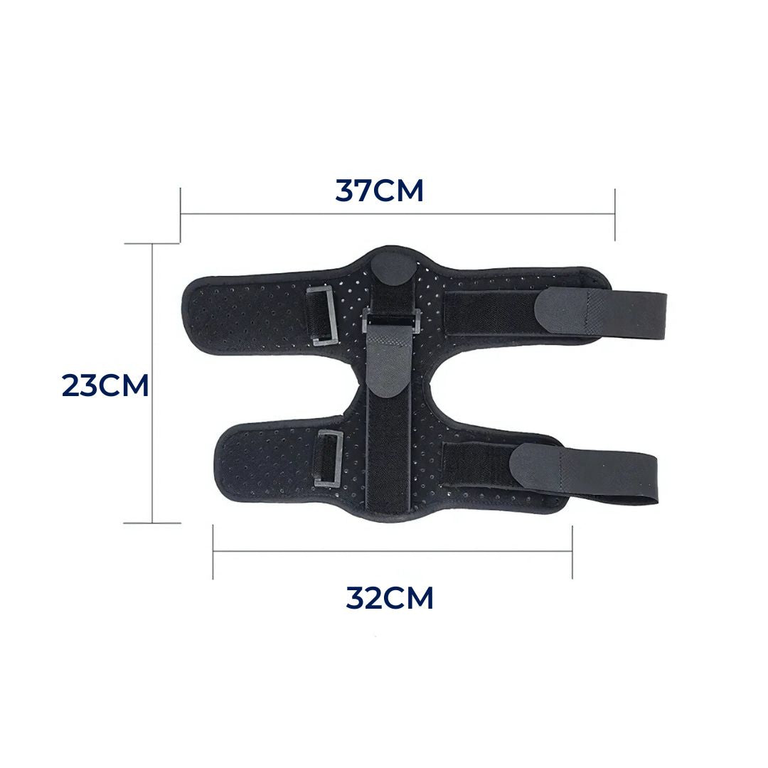 StrideGuard Drop Foot Brace Support | Fot- og Ankelstøtte - Hever Frontfot - Forbedrer Ganglag - Reduserer Fall - Lindrer Smerte for Mobilitetshjelpemiddel Luvikno