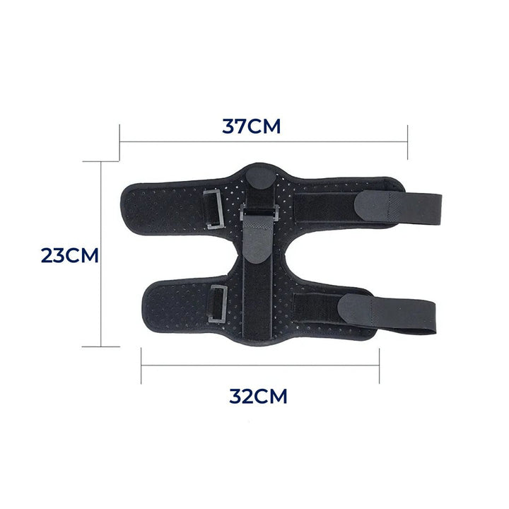 StrideGuard Drop Foot Brace Support | Fot- og Ankelstøtte - Hever Frontfot - Forbedrer Ganglag - Reduserer Fall - Lindrer Smerte for Mobilitetshjelpemiddel Luvikno