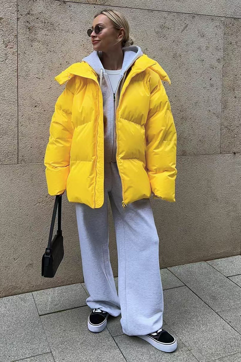 Luvik | Duty Vetoketjullinen Huppupuffertakki