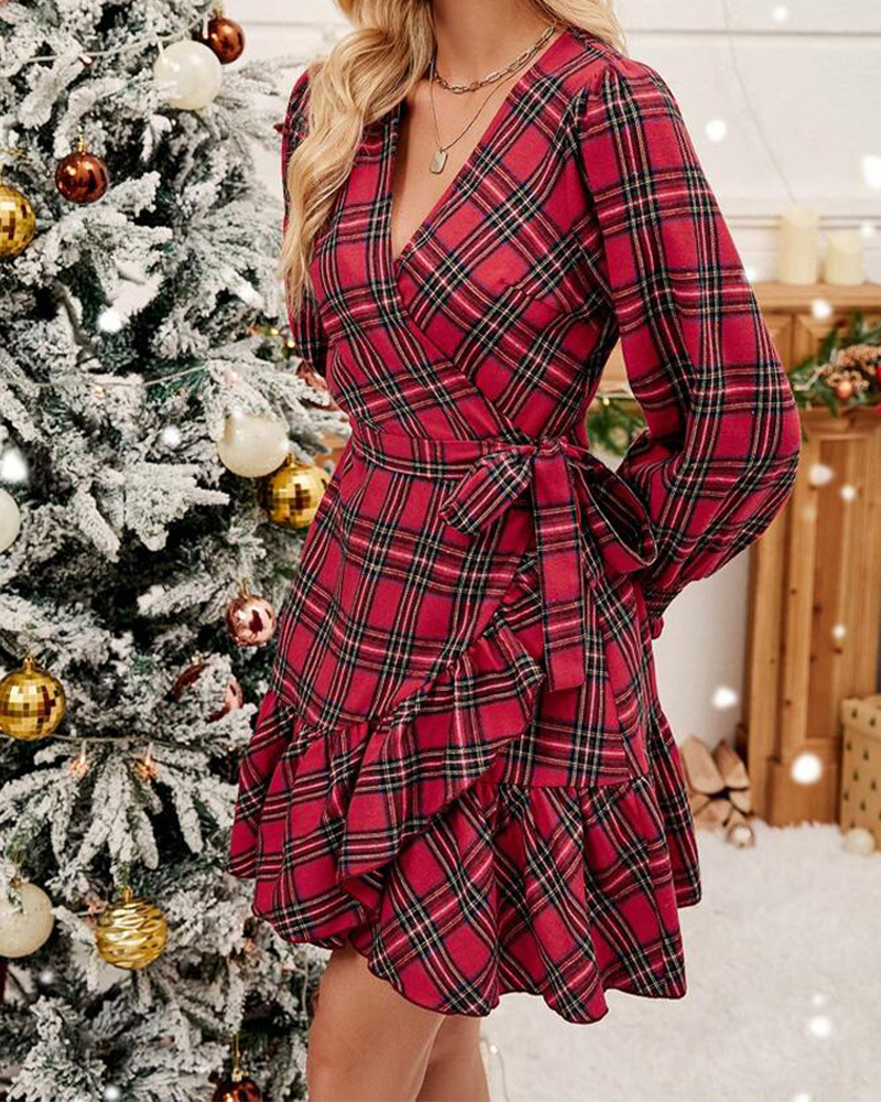 Luvik | Joulun V-avoin renkkimekko