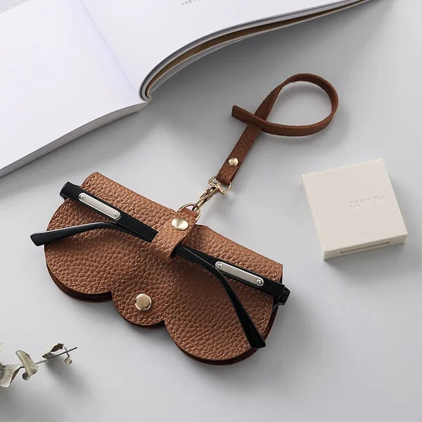 ShadeShield™ Myk Lær Solbrille Etui Luvikno