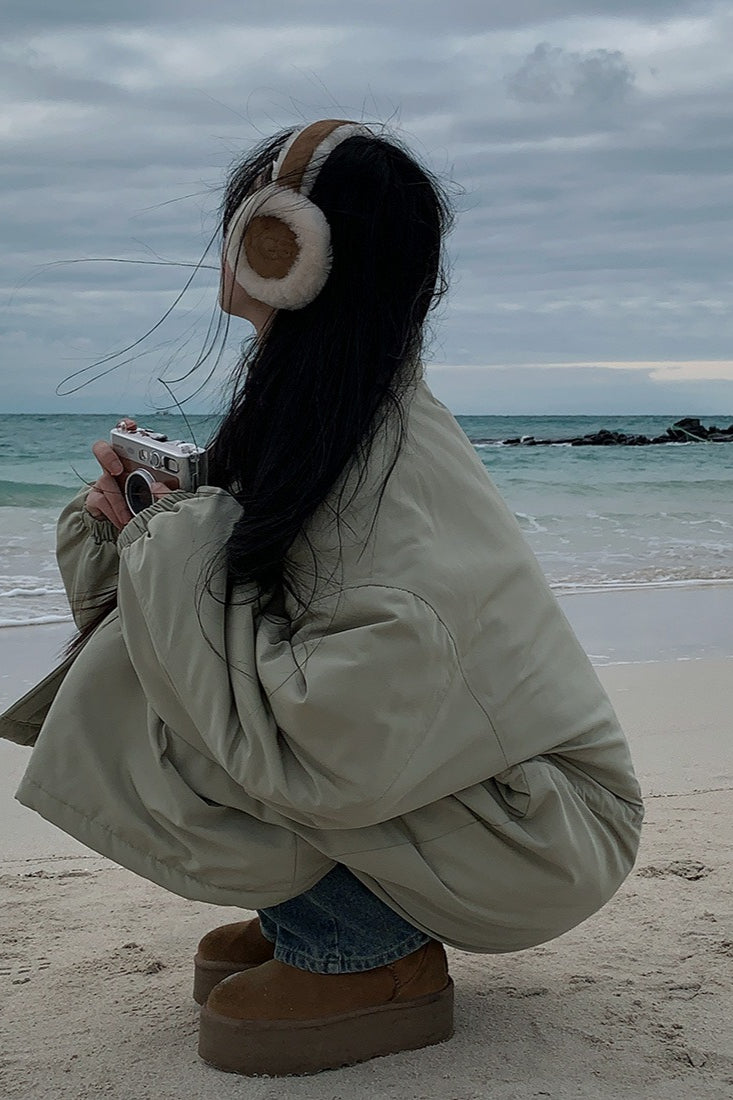 Luvik | Fit Pitkä Puffer-takki