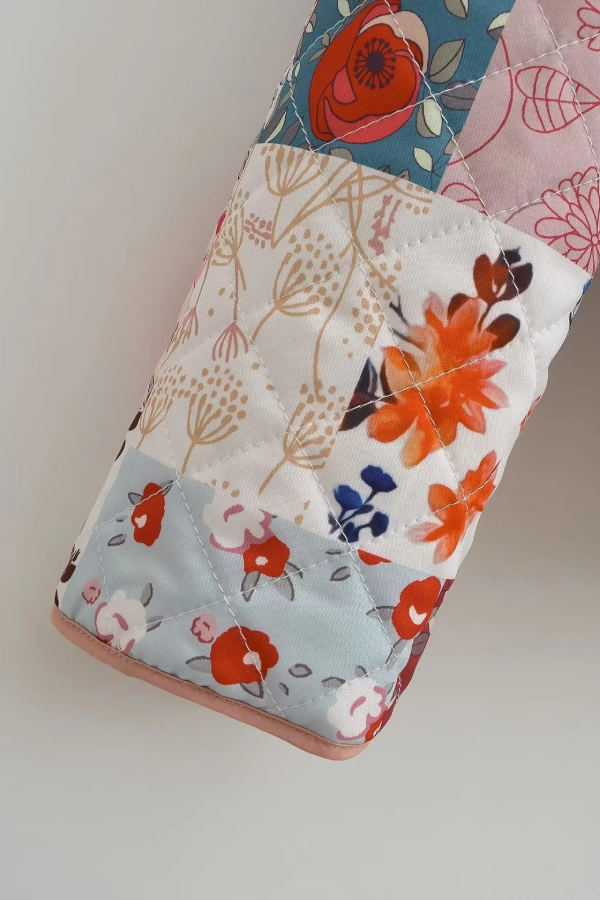 Luvik | Tulostettu puuvillatakki