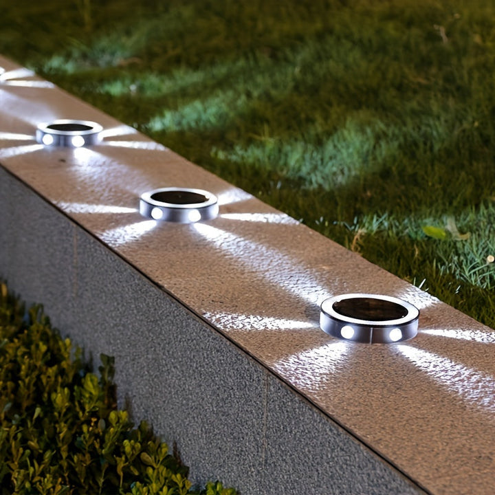 SolarGlow – 6 LED Hagebelysning Utendørs | Luvikno
