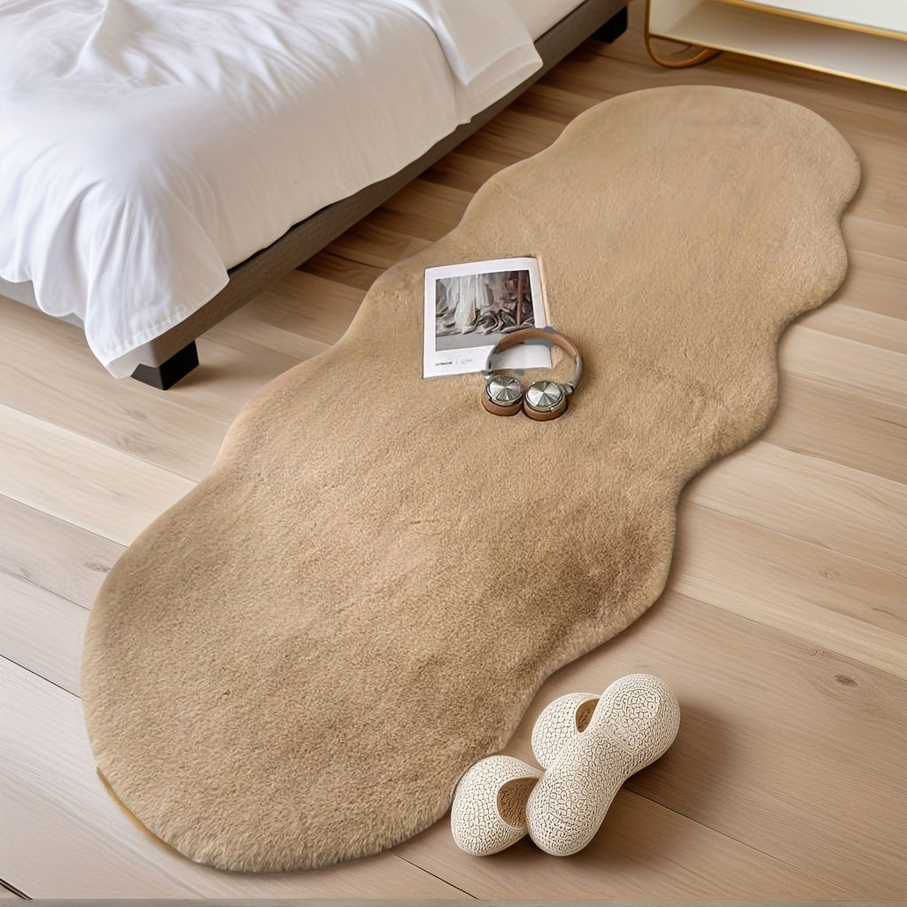 VelvetSoft Comfort Teppe – Vaskbart antiskli plysj gulvmatte for ethvert rom | Luvikno