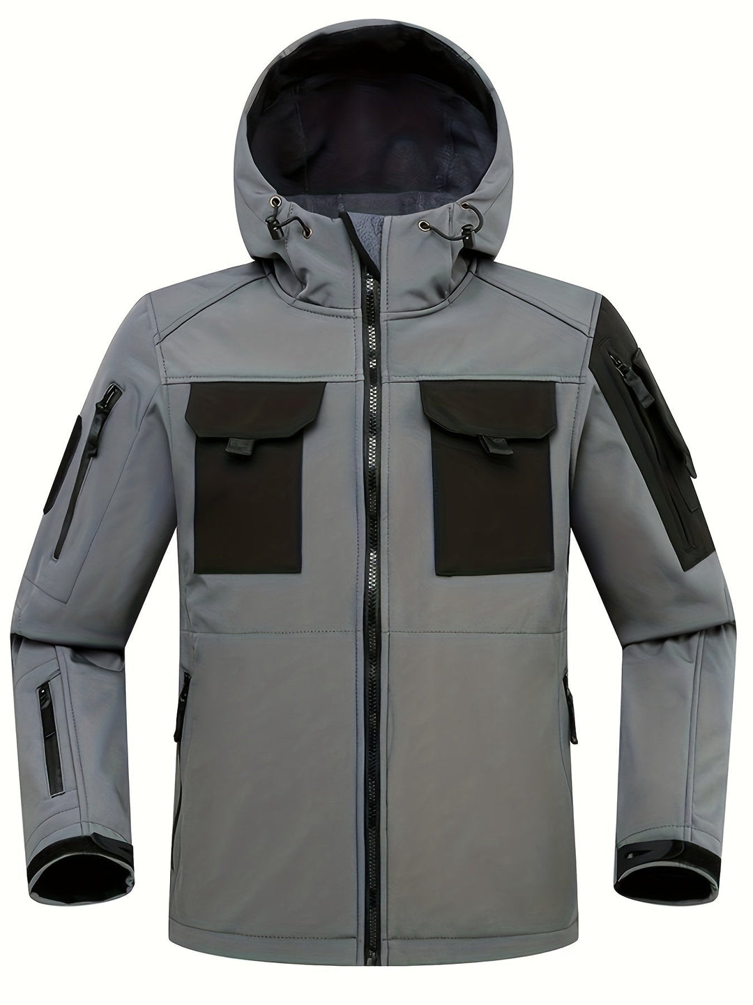 Luvik | Vedenpitävä miesten softshell-takki hupulla