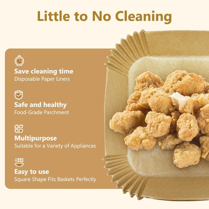Non-Stick Parchment Air Fryer Paper Luvikno