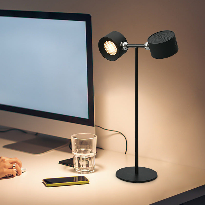 Berøringsfølsom LED bordlampe med magnetisk base. | Luvikno