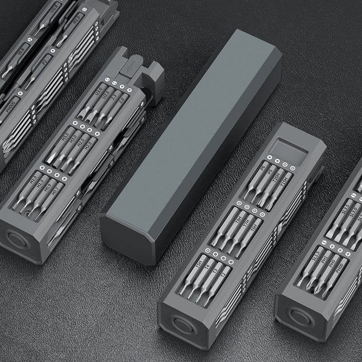 PowerGlide 40-i-1 Mini Elektrisk Skrutrekker — Perfekt kontroll for feilfrie, stressfrie reparasjoner | Luvikno