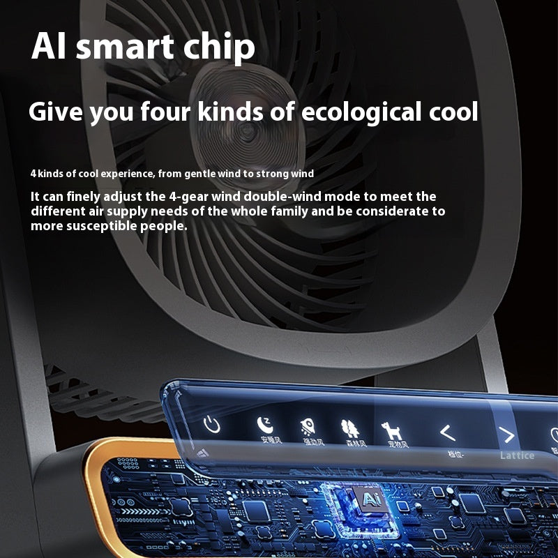 Smart Desktop Air Circulator | Luvikno