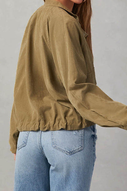 Luvik | ruudullinen Käänteet usea nappi kaksi taskua midi-takki