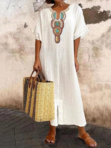 Luvik | Ilmainen Kaftan Mekko naisille Isla
