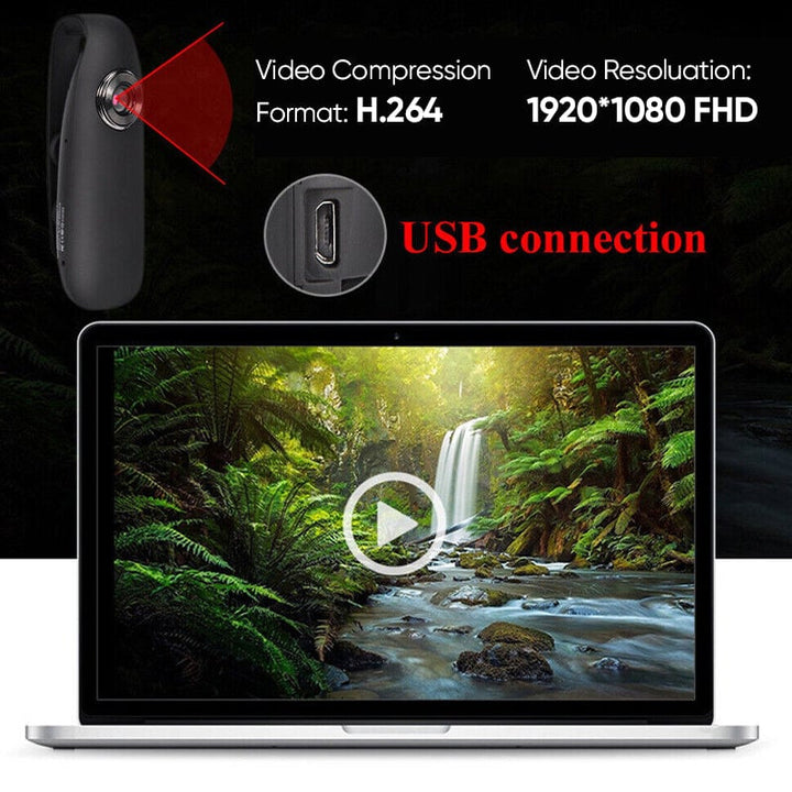 Saker Mini Kamera 1080P Video | Luvikno