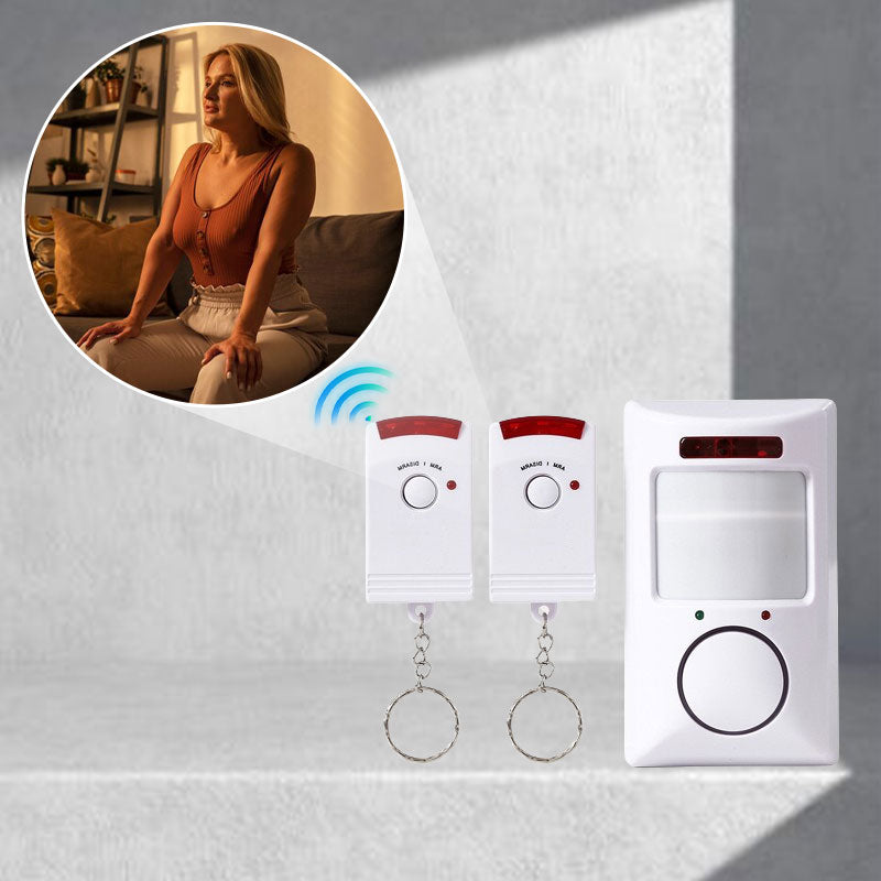 SecureGuard – Avbrudd intrusjonsforsøk umiddelbart med en høy 105dB sirenealarm Luvikno