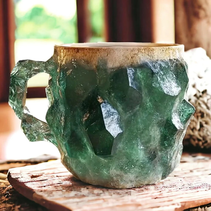 CrystalBrew - Luxe Krystall Kaffe Mug for Hjemmet Luvikno