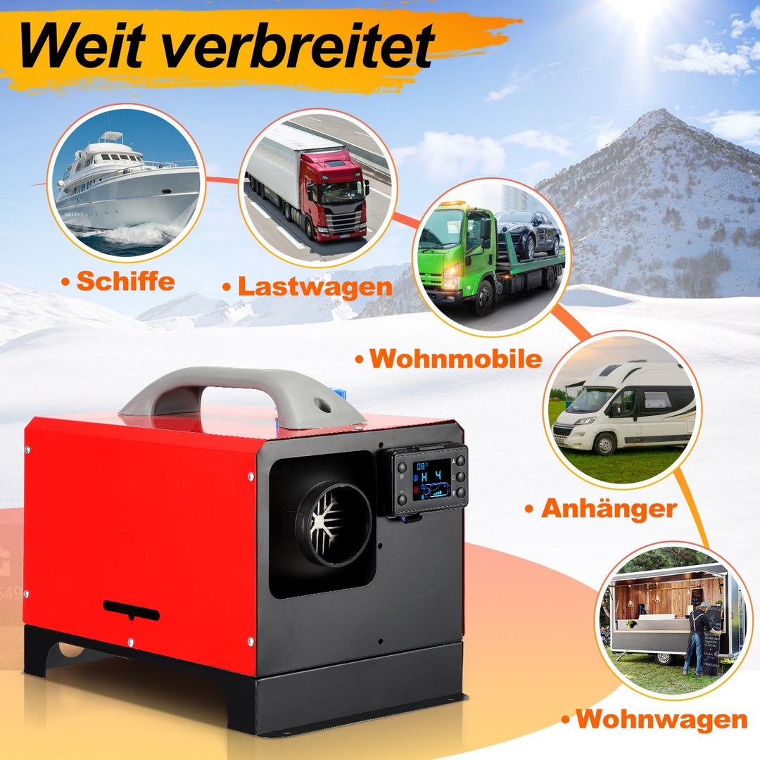 8KW 12V Parkeringsvarmer Dieselbil | Luvikno