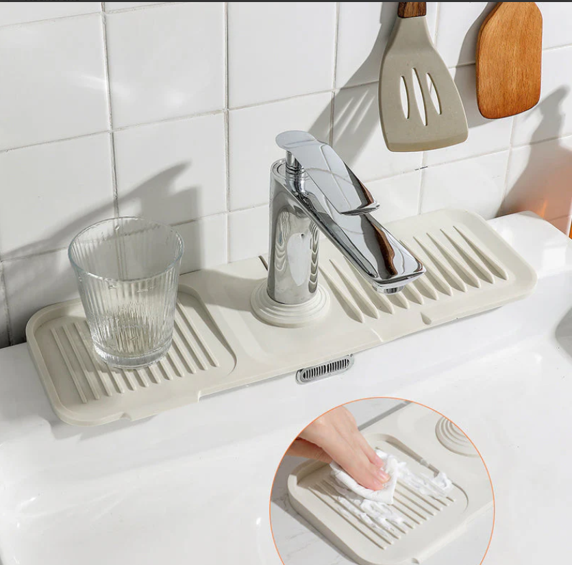 Turbo Dryer Mat — Si farvel til våte overflater og kaos for et kjøkken som skinner og er avslappende! | Luvikno