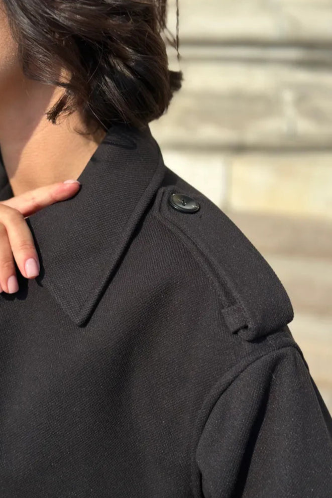 Luvik | Trench-stil kort jakke