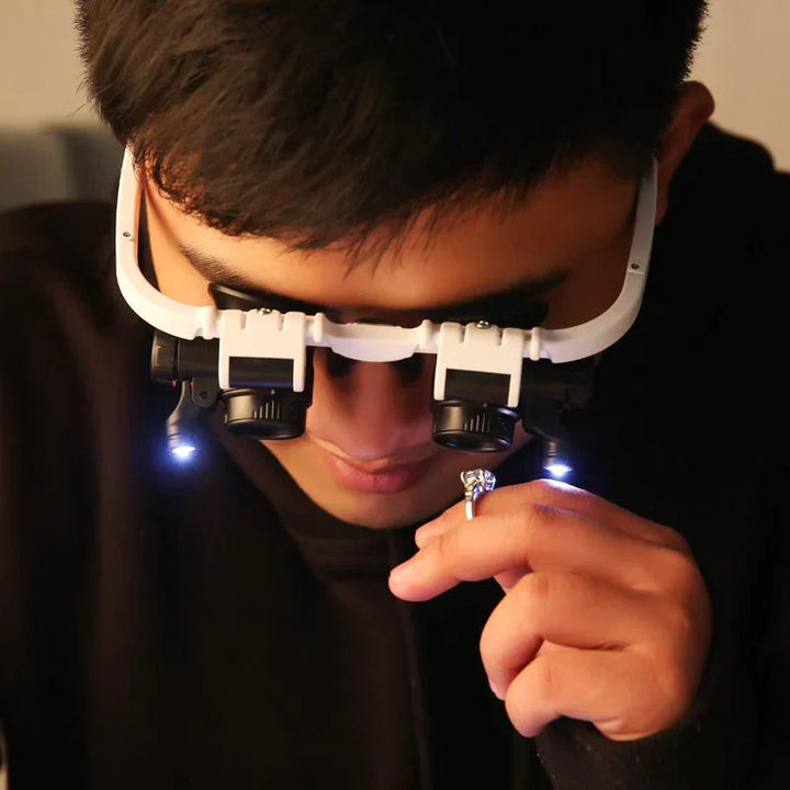 LED Glasses Forstørrelsesglass | Luvikno