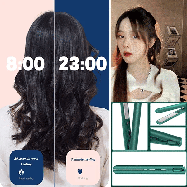 Luvikno | GlowCurl Pro — Perfekte krøller og glans som får stilen din til å skinne hver dag!