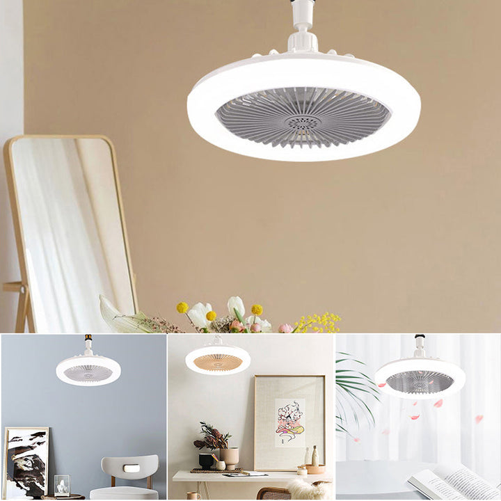 2-i-1 Aromaterapi LED Vifte Lampe | Luvikno