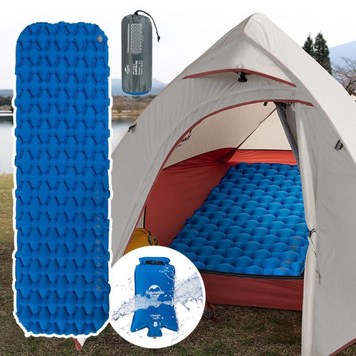 Campingteppe med luftmadrass | Luvikno